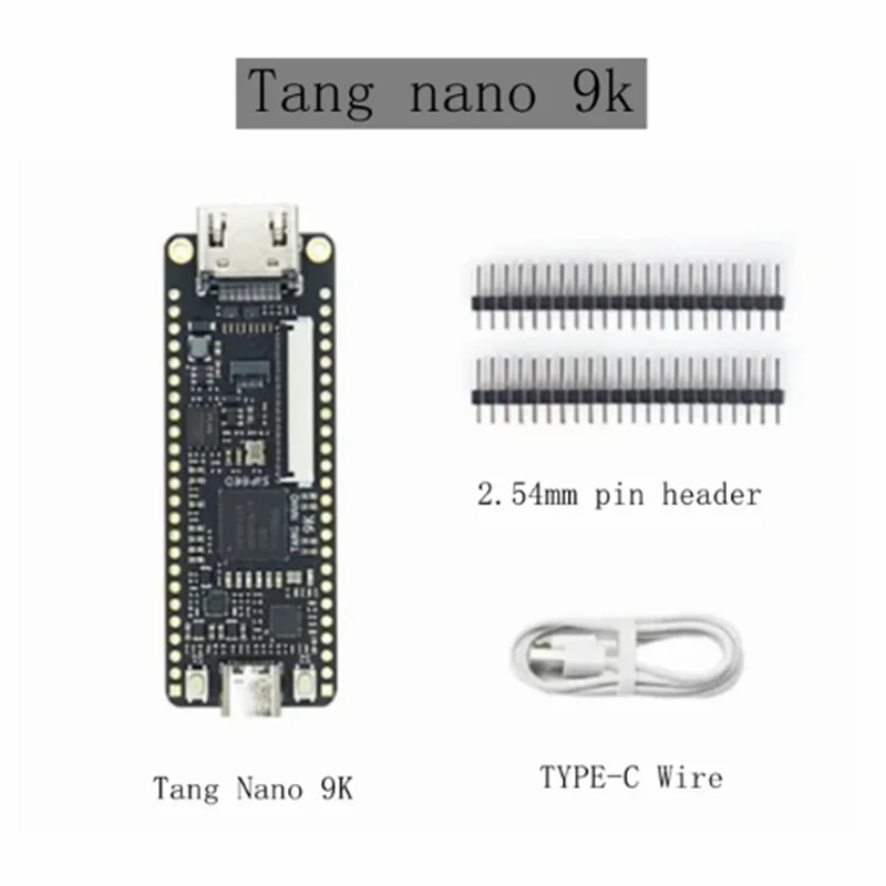 ο Tang Nano FPGA  , GOWIN GW1NR-9 RISC-V HDMI ŰƮ, 9K